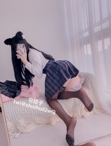 Gadis comel dengan ekor kuda kembar Nikaido (Za Eiko) – NO.032 JK Pakaian Seragam Sekolah