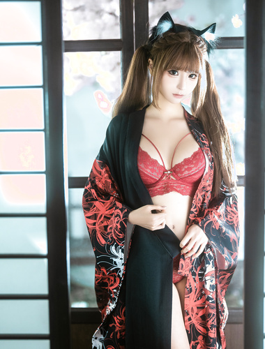 シリーモモ「縛り着物」