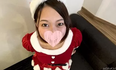 FC2PPV-1601994 Akari-chan, 22 taong gulang, creampie sa kasuotan ng Santa, regalo sa Pasko