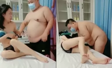 Câu lạc bộ sức khỏe phụ nữ mùa xuân đã đến để người béo mát-xa cho phụ nữ trẻ