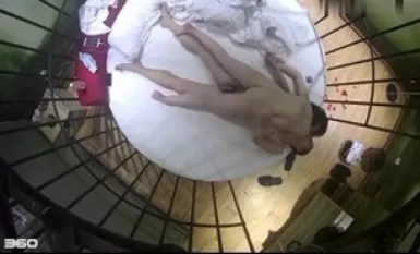 360 飯店偷拍補漏上帝風扇房上帝視角偷拍