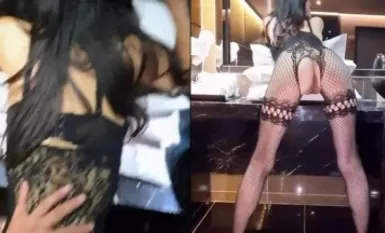 [Cuckold Isteri Gila Seks] Goyang punggung anda doggystlye