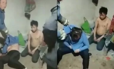 农村土房被抓现场