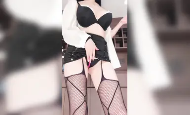 사정소녀 [약희(백희)] 마왕자세 ~ 아름다운 백호 ~ 검은 스타킹 시스루 풋잡 ~ 사정폭발 ~ 각종 스타킹 (10)