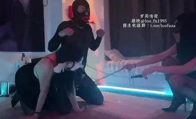 最新流出，究极绿帽奴【罗芙传奇】推特长视频福利，调教狗奴3P4P，各种无底线榨精玩弄(2)