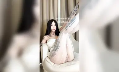 [九条南无_rercardo] 30 Mac work_white lace egg vibrator melancap main lubang kehilangan (3)