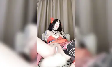 【九條南無】4月18日作品_cos星穹鐵道花火自慰4