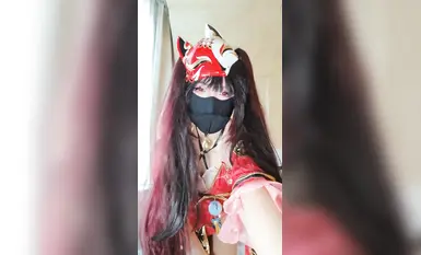 Tao Lishui payudara besar, melancap, jalang