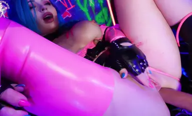 SonyaVibe #自慰  #肥臀 #騎乘 #噴水 #潮吹 #Cosplay #金克斯 #英雄聯盟