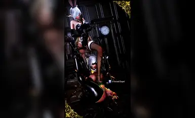 兔女郎百合调教