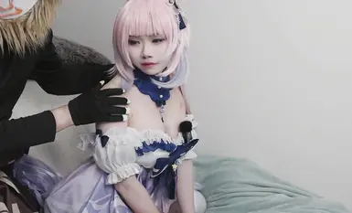 【草莓羽衣】cos原神心海啪啪_胡萝卜插逼_1