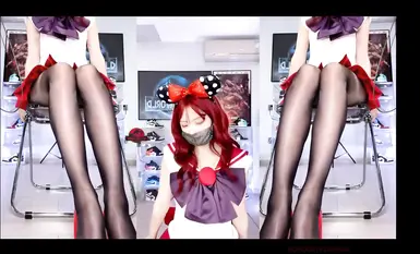 [A Tyrannosaurus] Pandangan dua kali tarian telanjang_membuat pantat besar merah_tarik manik dubur plug_urut pussy (1)