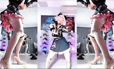 【一隻霸王獸】種雙視角裸舞_把大屁股打紅_拉珠肛塞_按摩騷逼 (6)