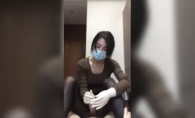 医生护士专业取精，足交撸鸡打飞机，职业装下士各种反差丝袜，丝足榨精(2)