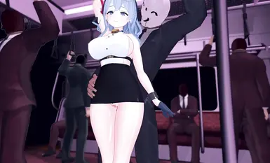 [3.D.动漫] -[むらむら村民] ★自作モーション★ ブルアカ_A〇oで痴〇プレイ（前編）-1080p