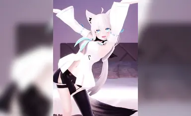 [3.D.动漫] -[μ_MMD] フ〇ちゃんでArona Dance-1080p