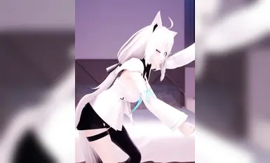 [3D動漫]-[μ_MMD] Arona與Fu〇chan共舞-1080p