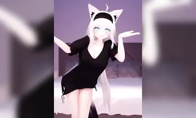 [3.D.动漫] -[μ_MMD] フ〇ちゃんでArona Dance-1080p