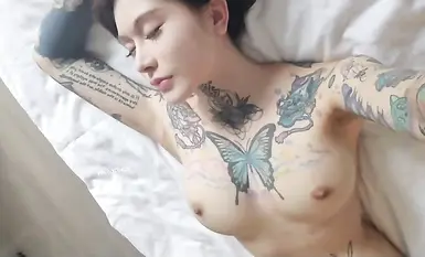 Tatu liar, cincin kemaluan yang mendominasi, selebriti Internet bernilai tinggi, badan sempurna, klip kebajikan bocor, lihat sahaja (2)