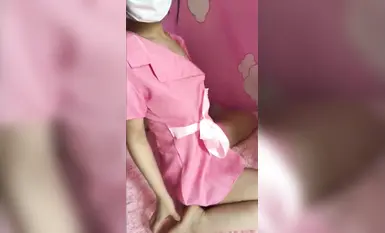 Pure at cute na sweet girl na "Xia Xiaohan" welfare collection_pure body_lustful soul_lahat ng uri ng contrasting behavior sa bus_pure white moonlight is so coquettish (8)