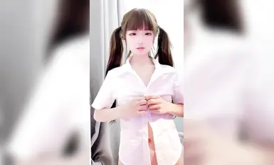 [03 Bayi Comel] Gadis ekor kuda baru mencapai umur~! Super lembut! zakar besar kacau dia faraj dan memancut (1)