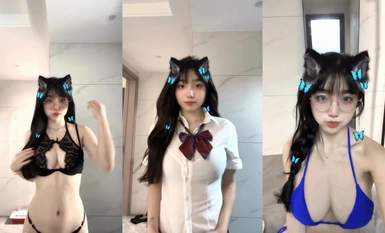 抖音網紅【寶貝77】集高顏值與極品身材於一身的反差婊  (3)