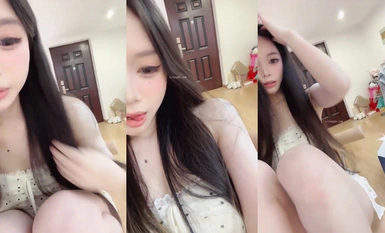 [핑크색 작은 흰 토끼] 크리스탈 수탉 자위 흰색 슬러리