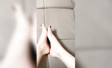 抖音【郁小月】丝袜足控(6)