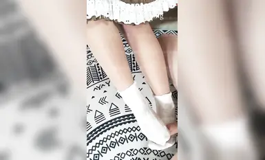 【johnmarston】洛麗塔肉絲棉襪足交 (6)