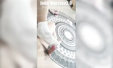 【johnmarston】洛麗塔肉絲棉襪足交 (8)