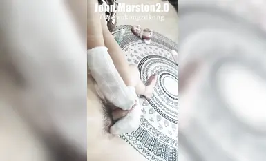 【johnmarston】洛麗塔肉絲棉襪足交 (8)