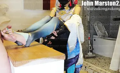 【johnmarston】Shenhe footjob (4)