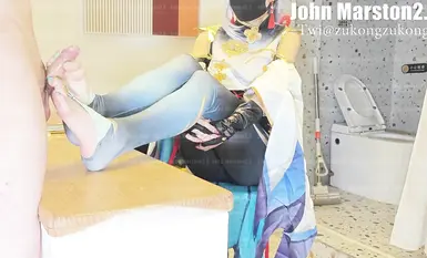 【johnmarston】Shenhe footjob (4)