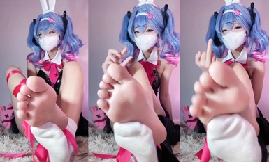 【彭彭氏】初音ミクの裸足凌辱