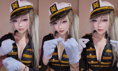 【芃芃大人】女警盯射