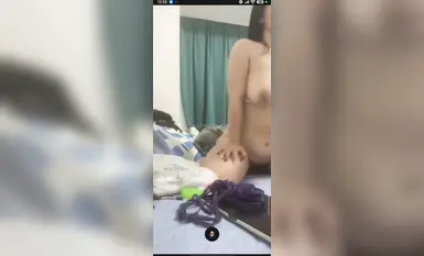 Douyin [Ke Ke] Tính cách ngực to và hông đẹp_bình thường phát trực tiếp ở trên_cậu nhỏ cắm vào bên dưới B_3