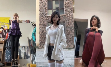 [Latest heavy leak], Douyin 380,000 fans, ang ceiling goddess [Xingjian] customized benefits na may malaking halaga, oral sex sa sponsor, mahalay na tubig na umaagos-2