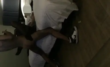 91 พระเจ้านัดพบกับนางแบบ Taobao สุดสวย_ผ้าไหมสีดำ JK ขายาว