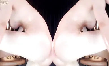 호랑이 이빨 인기 댄스 여신 [도의] 첫 자위에 소품 삽입_초근접 디테일