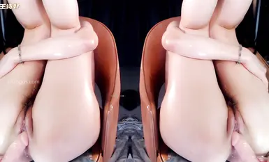 호랑이 이빨 인기 댄스 여신 [도의] 첫 자위에 소품 삽입_초근접 디테일