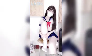 Pudina (catmint_) - peminat sahaja koleksi video bersepadu terkini Taiwan gadis muda dada rata melancap jus putih (27)