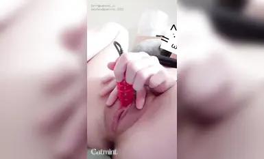 Mint (catmint_) - onlyfans latest integrated video collection Taiwan flat-breasted young girl masturbates white juice (9)