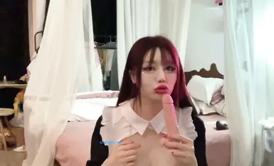 Phúc lợi Ji [White Rabbit Yi] Người nổi tiếng trên mạng ngực to tùy chỉnh cốt truyện thủ dâm xịt (1)