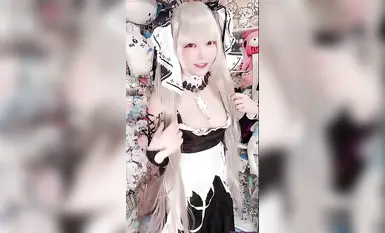 颜值不错，拍摄质量都挺高的，每期都是不同的cosplay角色，撸点肯定够用的，还不错(1)