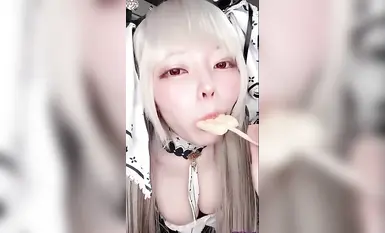 颜值不错，拍摄质量都挺高的，每期都是不同的cosplay角色，撸点肯定够用的，还不错(1)