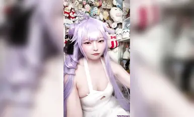 颜值不错，拍摄质量都挺高的，每期都是不同的cosplay角色，撸点肯定够用的，还不错(28)