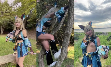 รูปลักษณ์ดี คุณภาพการถ่ายภาพค่อนข้างสูง แต่ละชุดเป็นตัวละครคอสเพลย์ที่แตกต่างกัน ก็พอช่วยตัวเองได้ ไม่เลวเลย (38)