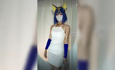 【Meow】Kosplay kucing Mesir