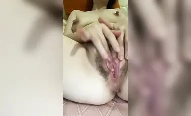 Douyin【Shanshan】Melancap dengan prop dan sisipan dubur (5)