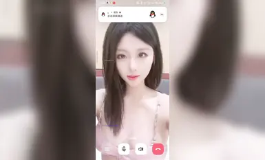 Huajiao anchor [Crayon] QQ one-on-one_beautiful melancap ayam jantan palsu